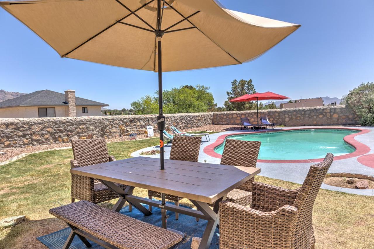 Home With Mountain View/Pool/Tub El Paso Exterior foto