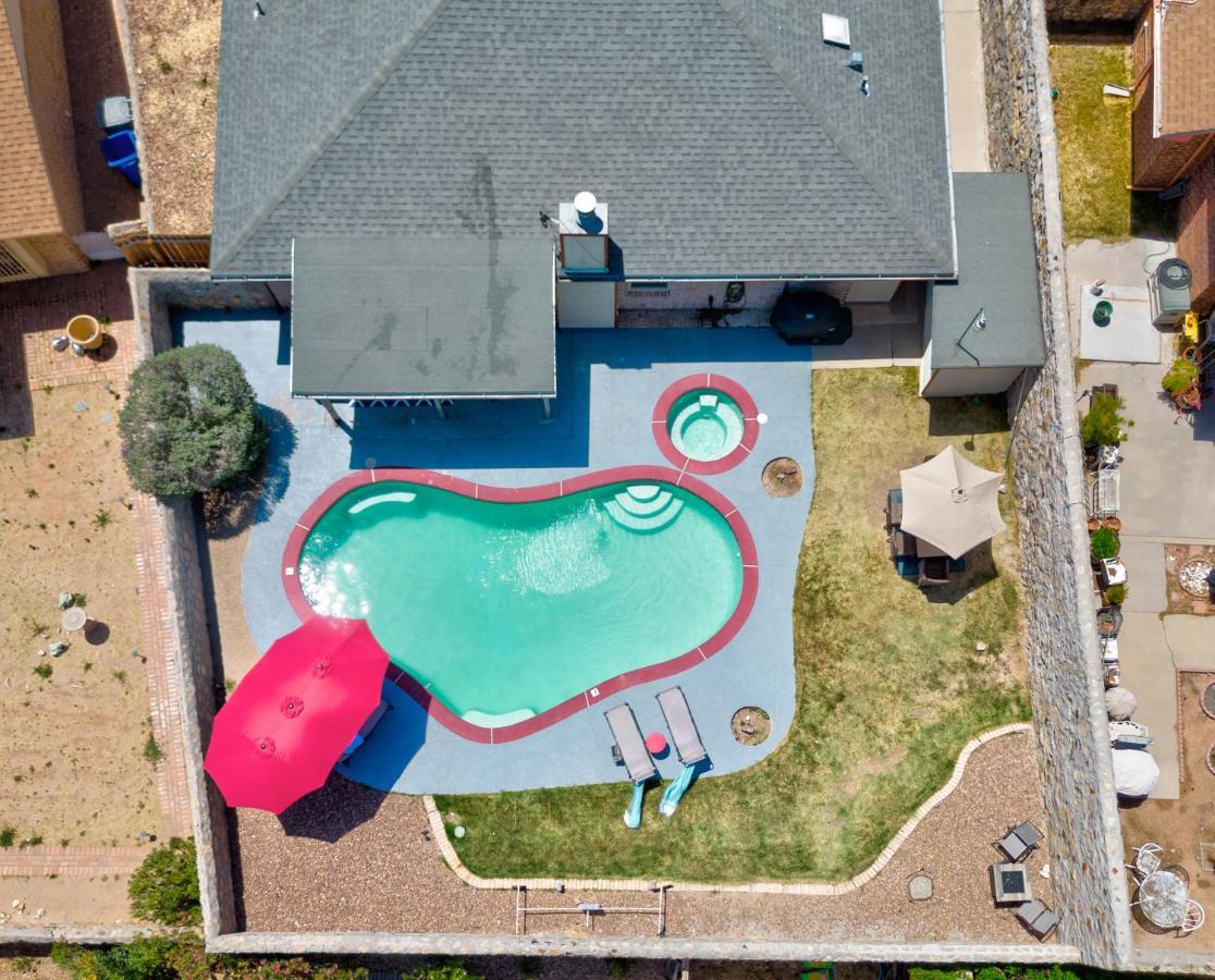 Home With Mountain View/Pool/Tub El Paso Exterior foto