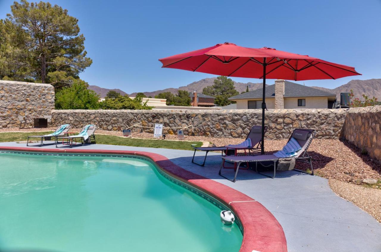 Home With Mountain View/Pool/Tub El Paso Exterior foto